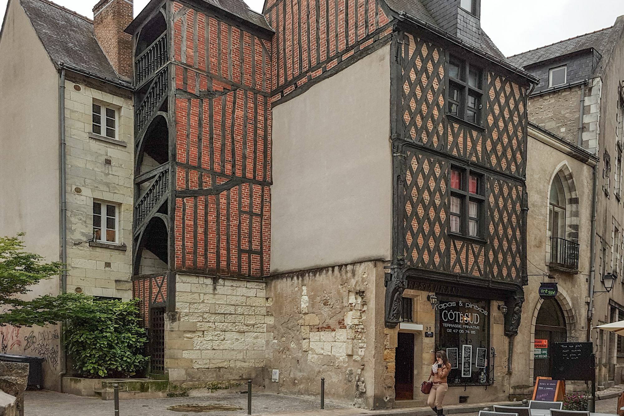 Grand T2 Vieux Tours Immeuble Historique Apartment Exterior photo
